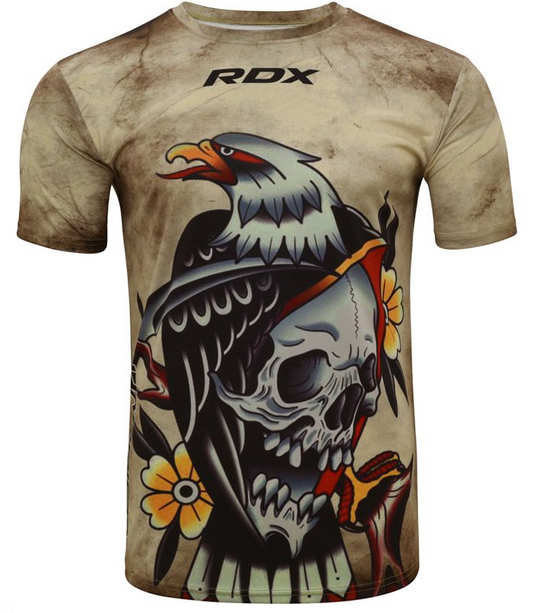 RDX Sports T14 Harrier Tattoo T-Shirt Extra Large