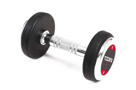 Toorx Fitness MGP Professional Rubber Dumbbell - per stuk 7 kg
